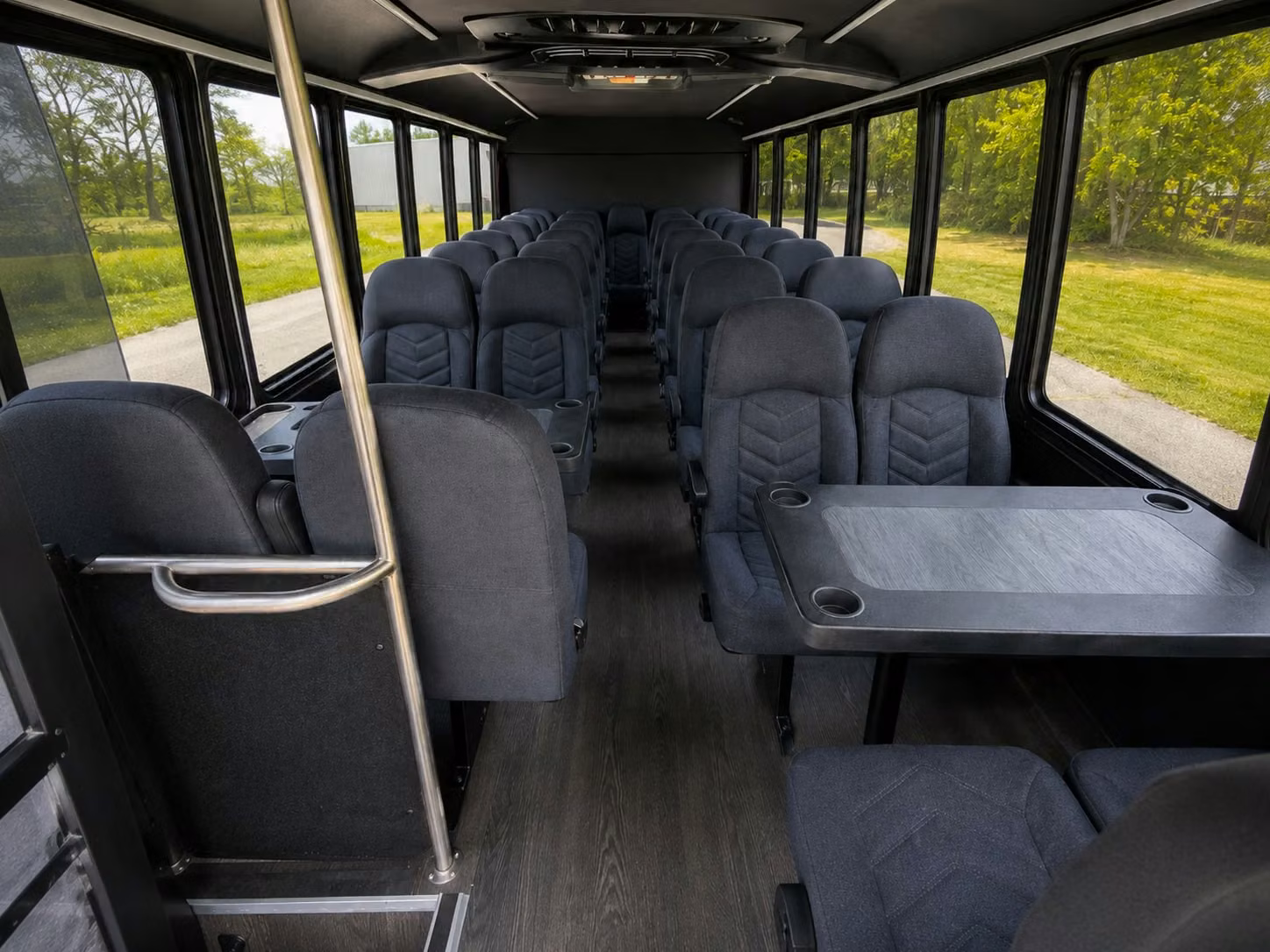 20 passenger minibus inside