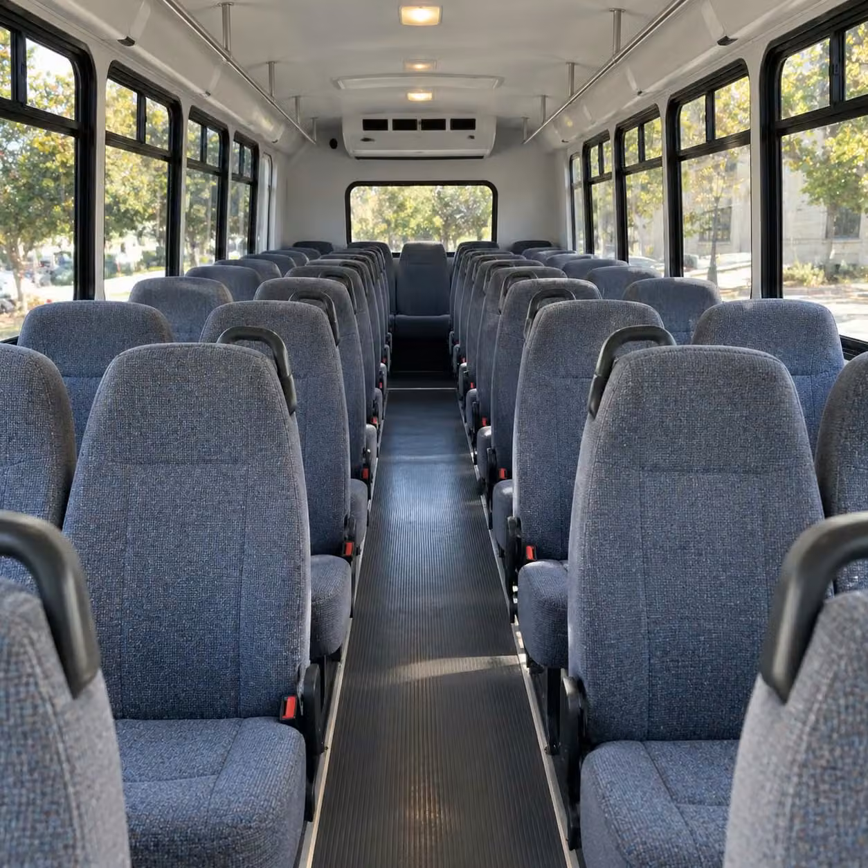 30 passenger minibus interior
