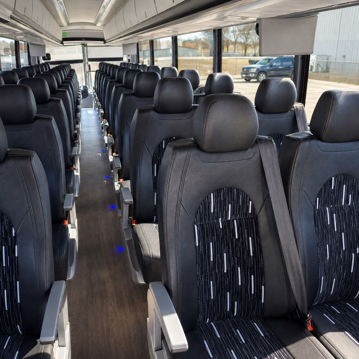 long distance charter bus rentals for hialeah government military missions