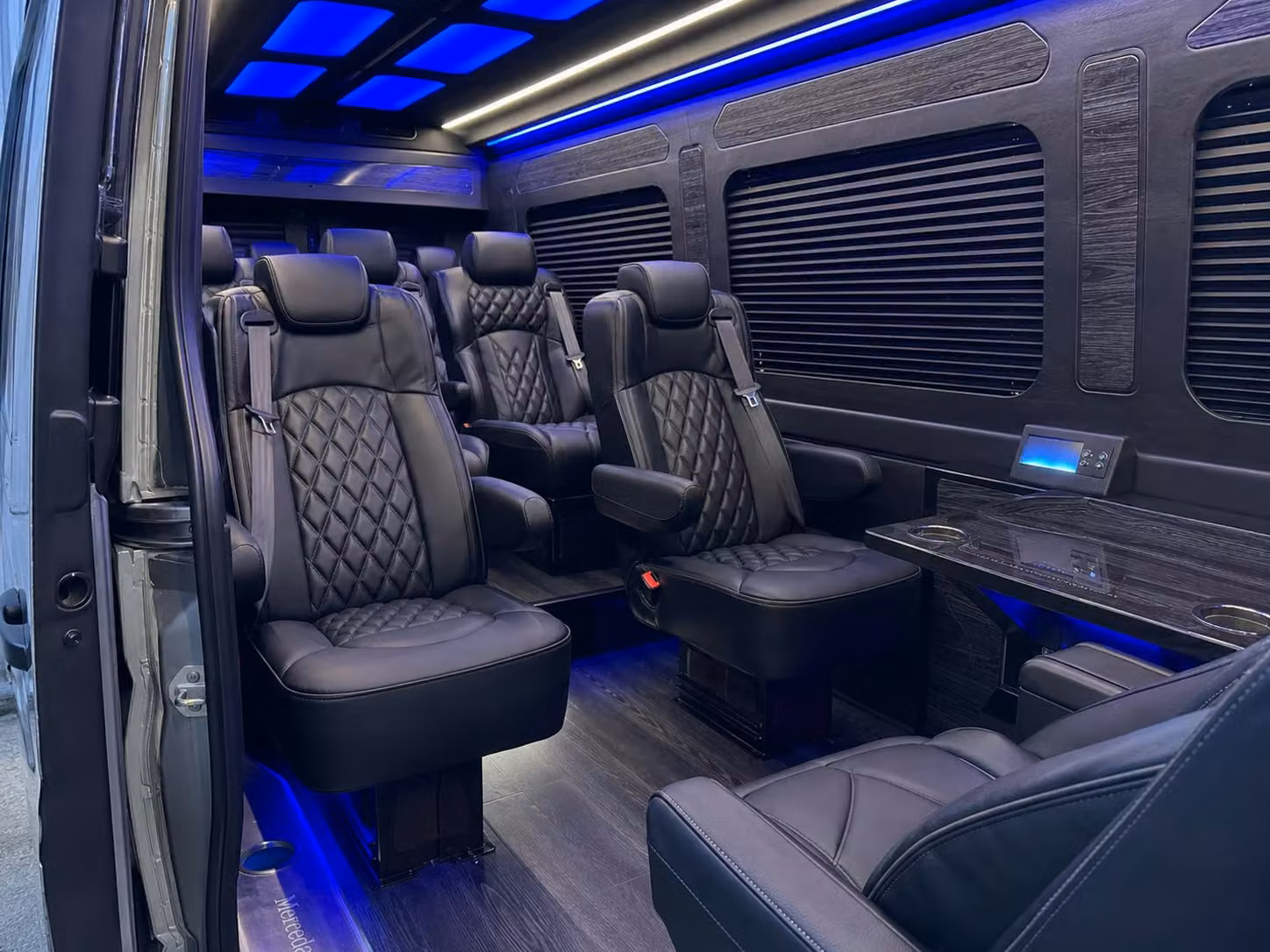 sprinter van transportation for groups and events across hialeah