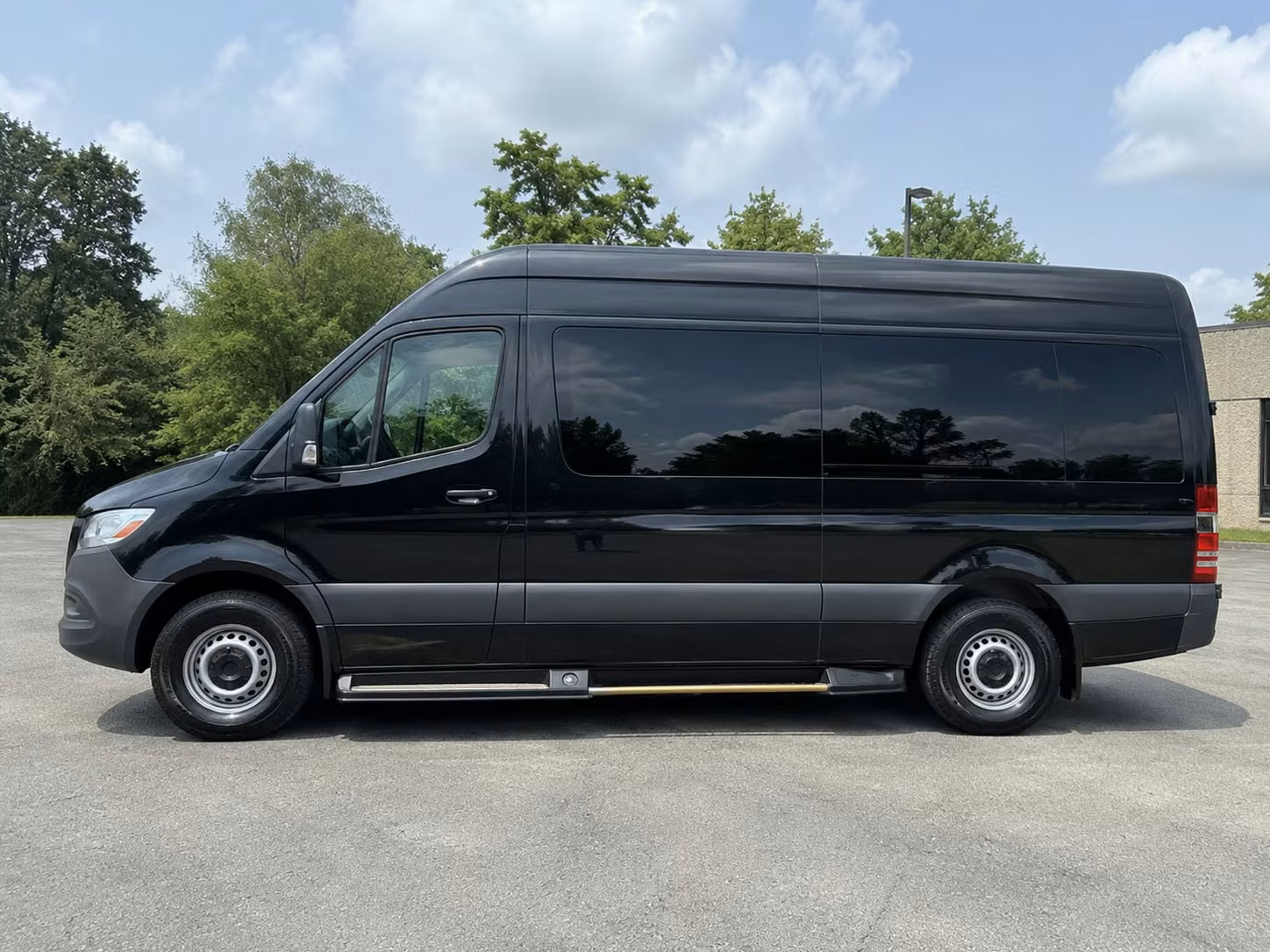 sprinter van with driver